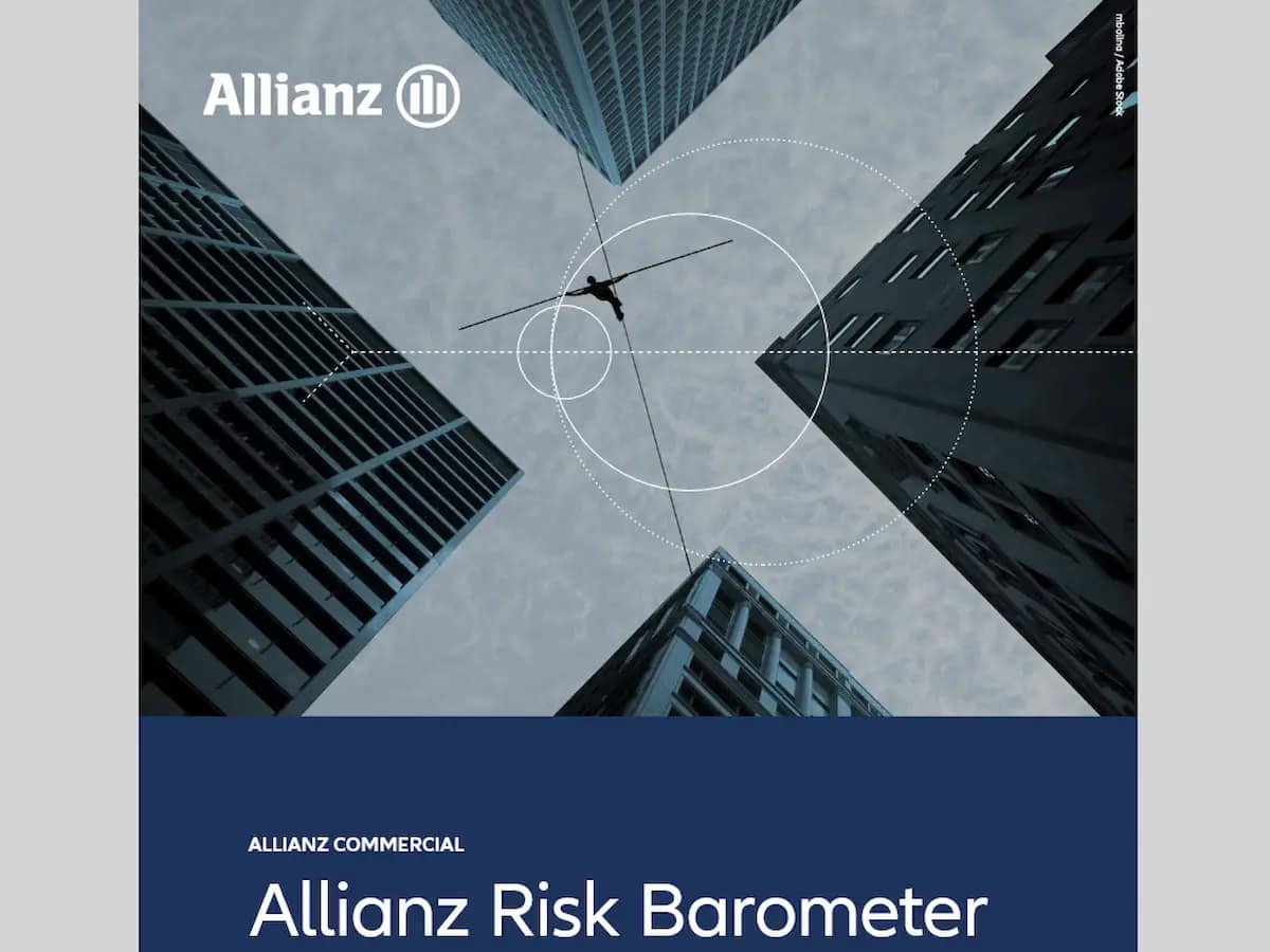 copertina Allianz Risk Barometer 2026