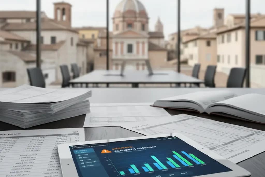 Pagamenti in ritardo: gestione crediti aziendali e flussi di cassa PMI italiane con documenti finanziari