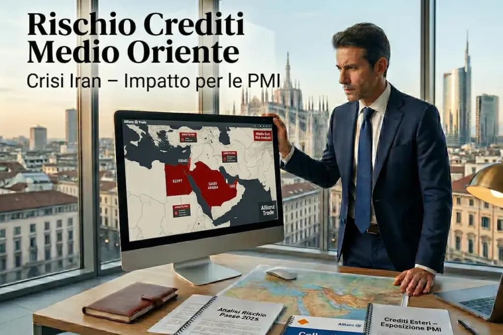 Assicurazione Credito - Rischio recupero crediti Medio Oriente - Arabia Saudita UAE Egitto Israele analisi 2026