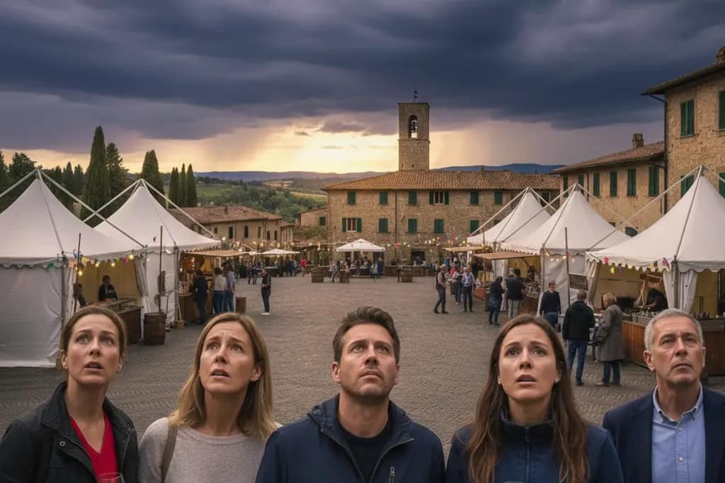 Assicurazione Parametrica - assicurazione annullamento eventi maltempo sagra pro loco cielo temporalesco