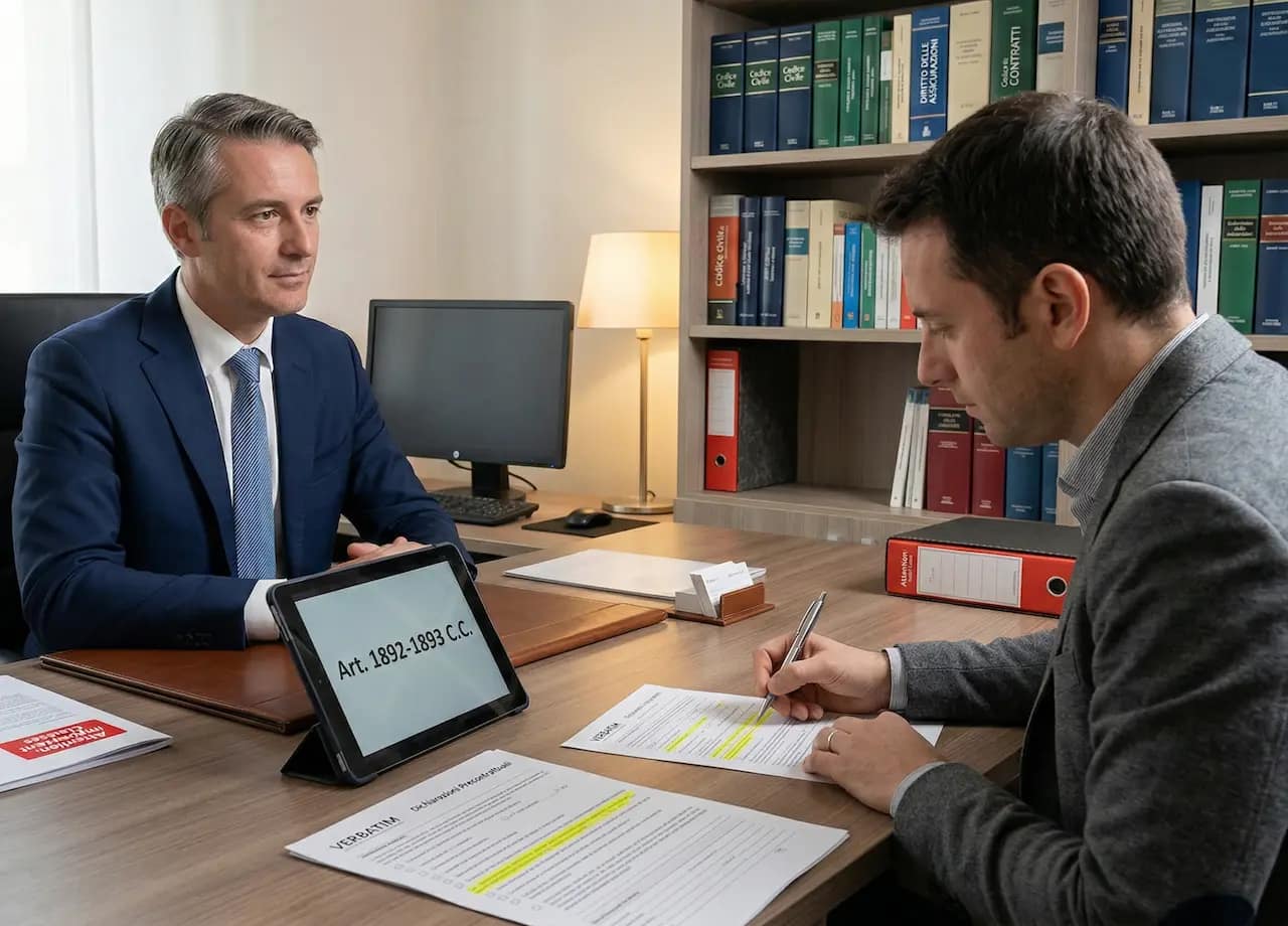 Dichiarazioni precontrattuali polizze assicurative - Broker spiega Art 1892 1893 Codice Civile