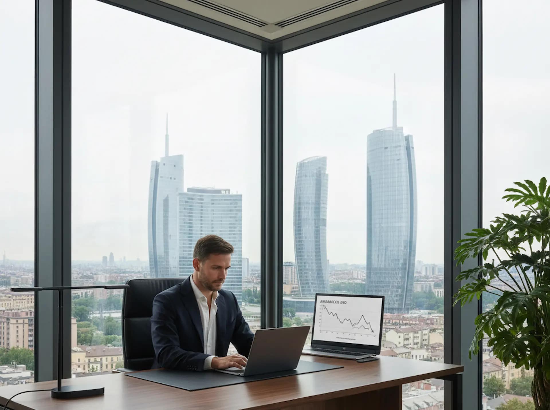 Assicurazione Credito - Credit manager a Milano monitora l'efficienza degli incassi aziendali.